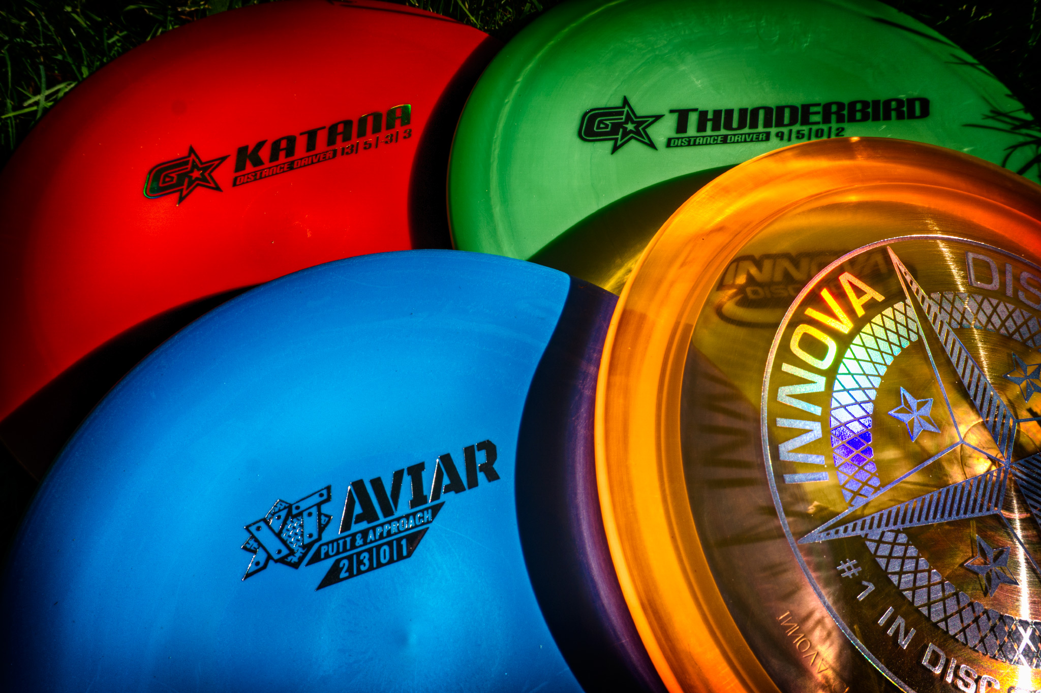 Give4way 4 New Discs Innova Disc Golf