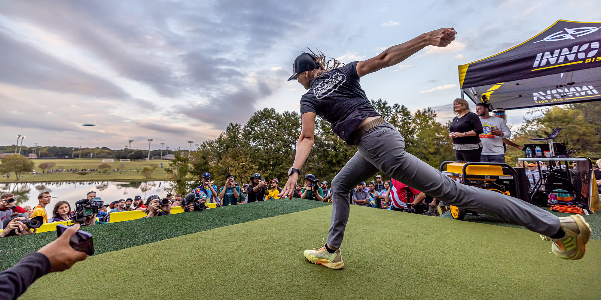 How To Throw Backhands Really Far Innova Disc Golf